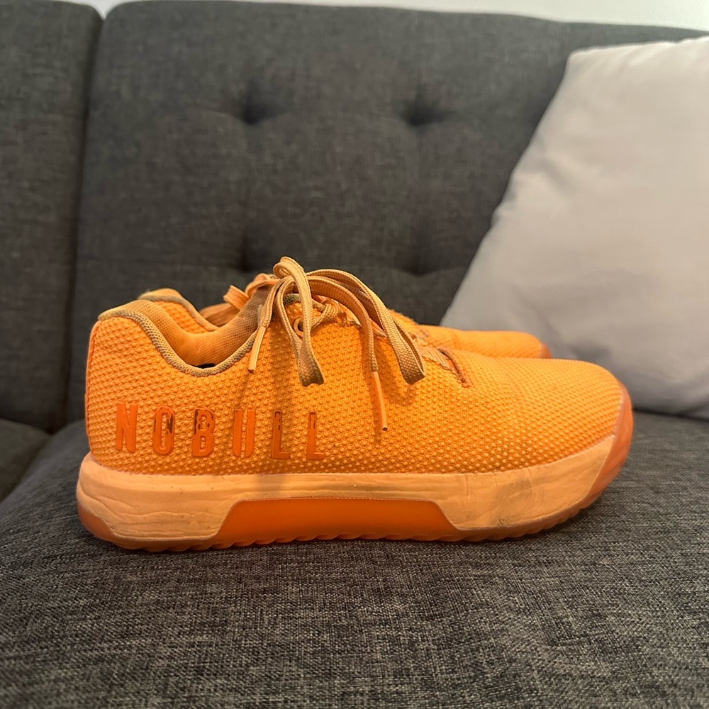 No Bull Gum Trainers Orange Women’s 7.5